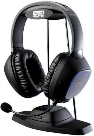 Creative Sound Blaster Tactic3D Omega Wireless THX Headset für PC, Xbox 360, PS3 und Mac