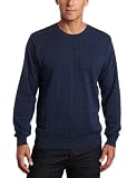 Van Huesen Mens 9GG Windowpane Crew Neck Sweater