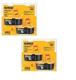 2-DeWalt DC9096 18-Volt 2.4 Amp Hour NiCad Pod Style Battery, 2-Packs