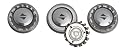 Norelco HQ4 Micro Action Lift and Cut Tripleheader Replacement Heads