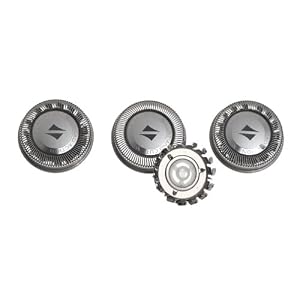 Norelco HQ4 Micro Action Lift and Cut Tripleheader Replacement Heads