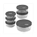 Pyrex No Leak Lids 12 Piece Storage Set
