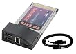 Sabrent SBT-PCA4 4-Port USB 2.0 & Firewire 1394 32-Bit PCMCIA CardBus Combo Adapter