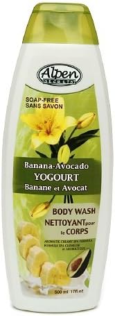 Alpen Secrets Moisturizing Body Wash, 17 fl oz (500 ml) (Banana -Avocado)