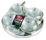 Antony Worrall Thompson Fusion Stainless Steel 4 Part Revolving Condiment/Relish Server