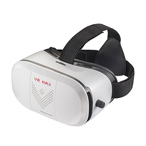 CRESTAR 3D Vr Virtual Reality Glasses Headset 3D Vr Box Glasses For 4.0 to 6.0 Inch iPhone 6 plus 6 5s 5 Samsung Galaxy IOS Android Smartphones