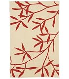 Trendy Red Rug by Serge Lesage