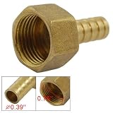 Buy Amico PEX Pipe Fitting Full Port 19mm M Thread Crimp Adapter by uxcell