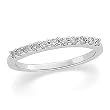 Platinum Diamond Band - 0.20 Ct.