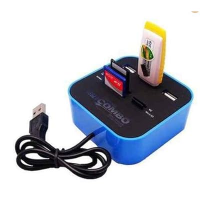 SUPERIT USB 3PORT HUB AND MEMORY CARD READER COMBO BOX