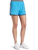 adidas Women's Marathon 10 Short 2 (Fresh Splash, Dark Navy, White/ Large)