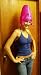 OUTRAGEOUS Pink Beehive Wig 100% Plastic Costume Drag