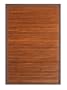 Anji Mountain Bamboo Chairmat & Rug Co. 2-Foot-by-3-Foot Bamboo Rug, Contemporary Chocolate