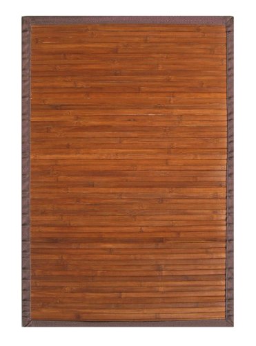 Anji Mountain Bamboo Rug Co. AMB00310046 Contemporary Chocolate 4x6 Feet