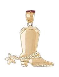 CleverEves 14K Gold Pendant Cowboy 5.2 - Gram(s)