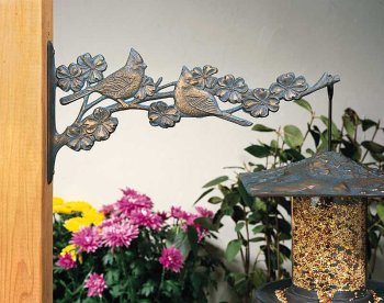 Nature Hook - Cardinal Verdigris