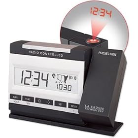 LaCrosse Technology WT-5720U-BP Projection Alarm Clock by La Crosse