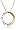 10k Yellow Gold Diamond Journey Half-Circle Pendant (1/6 cttw, H-I Color, I3 Clarity)