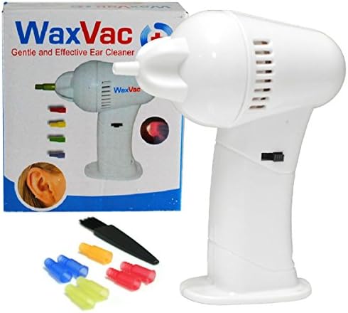 Cordless Vac Vacuum Ear Cleaner Wax Safety Cleaning Remover Earpick Painlessly