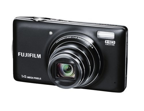 Fujifilm FinePix T350 Digitalkamera (14 Megapixel, 10-fach opt. Zoom, 7,6 cm (3 Zoll) Display, bildstabilisiert) schwarz