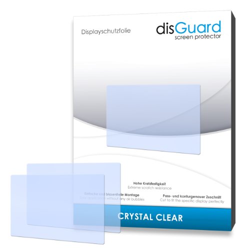 2 x disGuard Crystal Clear Displayschutzfolie