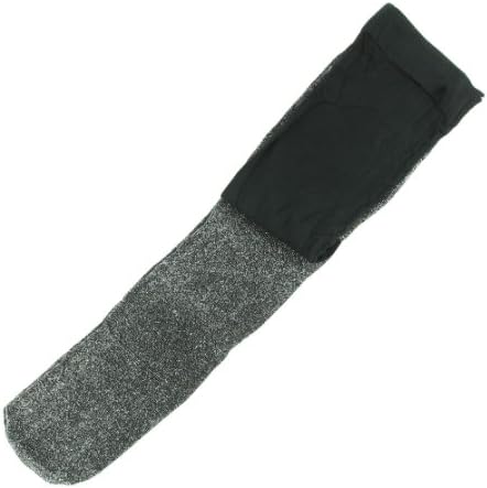 Junior Gaultier Shimmer Silver Tights 35/38