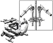 Pearl AX-38 Adjustable 3-Hole Quick Release Clamp