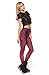 Ensasa Women's Spring Floral Printed Slim Pants Workout Tights Leggings