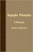 Books : Biographia Philosophica - A Retrospect