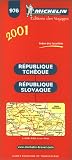 Michelin 2001 Czech/Slovak Republic (Michelin Maps)
