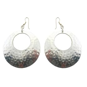 Click here to buy Hammered Plate Round Cutout Earrings by var goTwisterProductImageStrings = new Object();goTwisterProductImageStrings['prodImageNotAvailTextNoColor'] = 
