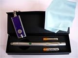 Green Laser Pointer Astronomy Grade With Bonus Microfiber Cloth and L.E.D. Keychain Light