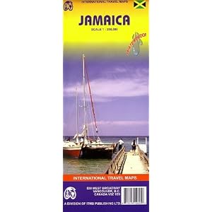 Jamaica by International Travel maps