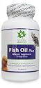 Animal Essentials Fish Oil Plus, Omega 3 Supplement for Dogs & Cats (90 Capsules)