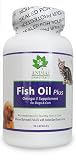 Animal Essentials Fish Oil Plus, Omega 3 Supplement for Dogs & Cats (90 Capsules)