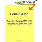 Click here to buy Donald Judd: The Complete Writings 1959-1975 by  Donald Judd.