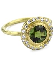 Julieli "Metaform" 18k Gold Tourmaline and Diamond Mix and Match Ring