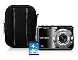 Fujifilm FinePix AX300 Bundle 14 MP Digital Camera with 5 x Optical Zoom -  ....