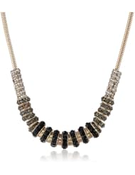 Anne Klein "Bright Idea" Gold-Tone Multi-Color block Collar Necklace