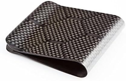 Hexagon Pattern Real Carbon Fiber Money Clip