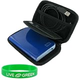Nylon Hard Shell Case (Black) for Seagate 500 GB USB 2.0 Portable External Hard Drive ST905004EXA101-RK