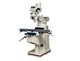 Jet 690158 JTM-1050 Variable Speed Vertical Milling Machine with Acu-Rite 200M 3-Axis (Knee) Digital Read Out and Powerfeed (X-Axis), 230/460-Volt 3 Phase