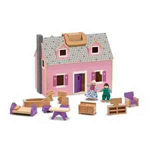 Melissa and Doug Fold and Go Mini Dollhouse by Melissa & Doug