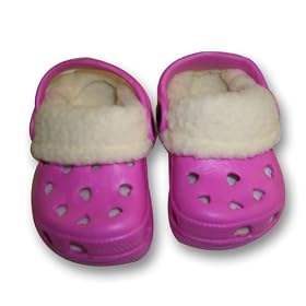 Infant Toddler Girl's Fleece Lined Clogs