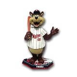MLB Minnesota Twins Mascot Base Plate Bobble Head