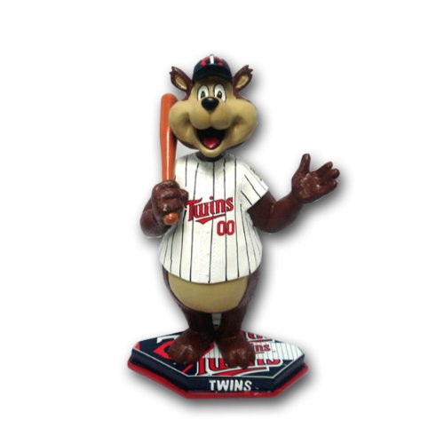 MLB Minnesota Twins Mascot Base Plate Bobble Head