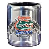 Florida Gators Stainless Steel & Pewter Can Cooler