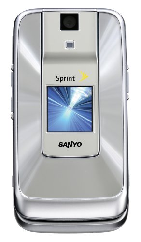 Sanyo Katana DLX 8500 Silver Phone