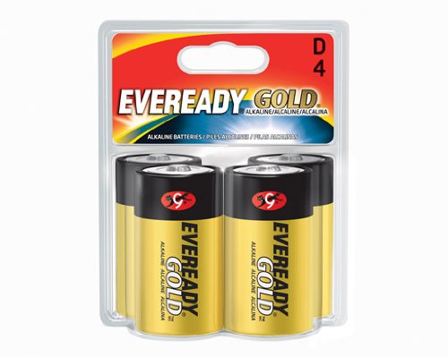 ALKALINE : Eveready Gold Alkaline Batteries Pack
