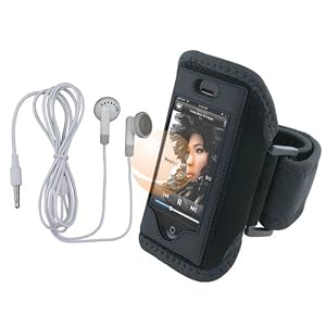 Sport Armband Sportband Case For iPhone 3GS + Headphone